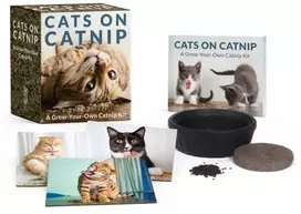 KNYGA Andrew Marttila Cats on Catnip: A Grow-Your-Own Catnip Kit