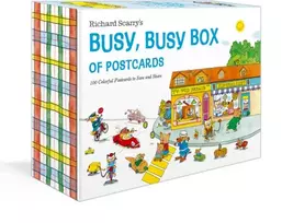 KNYGA Richard Scarry's Busy, Busy Box of Postcards