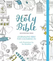 KNYGA New International Version NIV Journalling Bible for Colouring In
