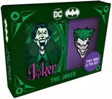 KNYGA Insight Insight Editions DC Comics: The Joker Tiny Book and Pin Set
