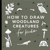 KNYGA Alli Koch Mushrooms & Woodland Creatures: How to Draw Books for Kids with Woodland Creatures, Bugs, Plants, and Fungi