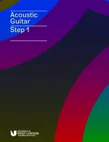 KNYGA Bookshop London College of Music Acoustic Guitar Handbook Step 1 from 2019