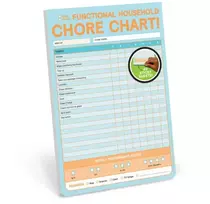 KNYGA Bookshop Knock Knock Chore Chart Big & Sticky Notepads