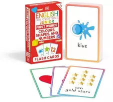 KNYGA Bookshop English for Everyone Junior First Words Colours, Shapes, and Numbers Flash Cards