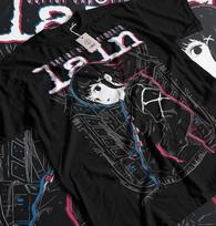Serial Experiments Lain T-shirt Cyberpunk Shirt Anime Manga Gift Unisex Shirt S