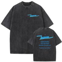 Retro Washed Drake Iceman Album 2026 Print T Shirts Men Women Casual High Quality Cotton T-shirt Clothing Oversized Fashion Tees S įvairiaspalvis