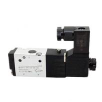 3V110-06 1/8  Solenoid Valve 3/2 Way Pneumatic Air Control Valve Electric Gas Magnetic Valve Alumium Body DC12V 24V AC110V 220V (as the picture,AC110V)