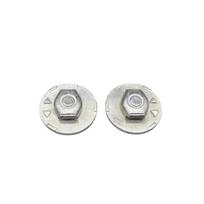 Laikiklio plokštelė vidinio veidrodžio vidiniam tvirtinimui, pakeičiama OEM 6N0845543, suderinama su Skoda, Seat modeliais China Mainland white