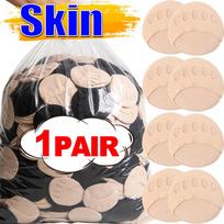 2/20pcs Five Toes Forefoot Pads for Women High Heels Half Insoles Invisible Foot Pain Care Absorbs Shock Socks Toe Pad Inserts One Size