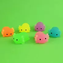 Hobilt Šviečiantis tamsoje aksolotlis squishy 5 cm antistresinis žaislas