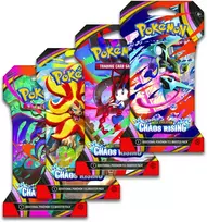 Pokémon TCG Chaos Rising Mega Evolution papildymo pakelis su įdėklu (10 kortų)