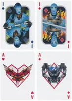 Theory 11 Kolekcionuojamos Kortelės - Theory11 Avatar Playing Cards, 52 Kortelės, 2 Džokeriai, Mėlyna