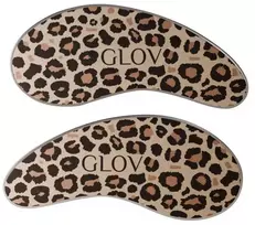 Glov „Infinity Eye Patchs“ daugkartinio naudojimo drėkinamieji silikoniniai paakių pleistrai, „Cheetah“ spalvos