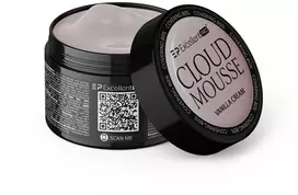 Cosmetics Zone Excellent Pro „Cloud Mousse“ vanilinio kremo pagrindo gelis, 50 g