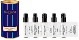 Alkotest Bibliotheque De Parfum Šiltas ir priklausomybę sukeliantis kvepalų rinkinys 5x2ml