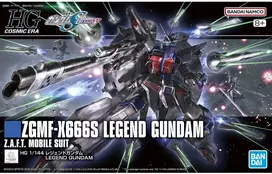 Bandai HGCE Legend Gundam 1/144 – surenkamas Gunpla modelis iš Japonijos