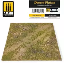 AMMO by MIG Jimenez Dioramų vaizdingas kilimėlis Desert Plains 245×245 mm 1:32–1:48