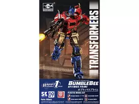 Trumpeter Transformers Bumblebee Optimus Prime plastikinis surenkamas modelis 9,2 cm, 8+
