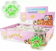 Toyz Blizganti katės letenėlė squishy – antistresinis žaislas 8 cm