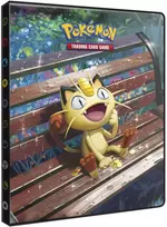 Ultra Pro Pokémon kortelių albumas 4 kišenių Meowth & Starmie, iki 80+4 kortų