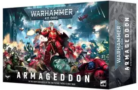 Games Workshop Warhammer 40,000 Armageddon startinis rinkinys: Space Marines ir Orkai
