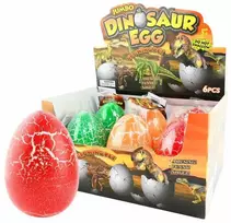 Dėlionė Toyz Vandenyje išsirintantis ir augantis dinozauras kiaušinyje 12 cm, 3+ metų vaikams