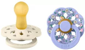 BIBS x Liberty Boheme čiulptukų rinkinys 1 dydis (0 - 6 mėn.) Chloe Meadow Blossom Mix