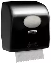 Rankšluosčių ritinėlių dozatorius, Kimberly-Clark, 37,4x29,7x24,8 cm, juodas, plastikinis
