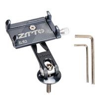 Anti-Shake Bike Phone Holder Adjustable Bicycle Cell Phone Holder Aluminum Alloy Phone Bracket pilka