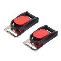 2 vnt./rinkinys Motociklo šalmo sagtis Reguliuojamas plastiko spaustukas Elektrinio paspirtuko šalmo tvirtinimo sagtys Šalmo priedai 2pcs