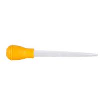 30 ml tiekimo vamzdelis akvariumo valymo įrankis pipetė akvariumo sifoninis siurblys vandens keitiklis 30ml geltona