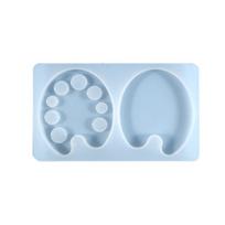 Sketching Board Clip Silicone Molds UV Epoxy Resin Mold Cat-Paw Casting Moulds for DIY Drawing Supplies Jewelry Making 4