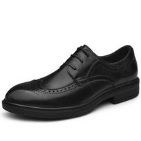Vyriški natūralios karvės odos Brogues Vestuviniai Verslo Vyriški Laisvalaikio Plokščiapadžiai Batai Prabangaus Prekės Ženklo Oxford Batai Vyriškiems Batams Platforminiai Batai 38