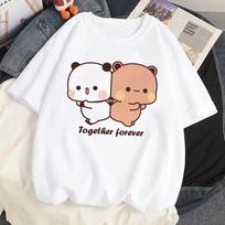 Bubu Dudu T Shirt Women Kawaii Cartoon Y2k Punk Funny T-shirt Hip Hop Unisex Streetwear Harajuku Anime Tshirt FeUnisex Clothing Unisex L