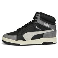 Puma Slipstream Mid Heritage Patogūs Universalūs Smūgius Sugeriantys Patvarūs Aukšto Viršaus Sportbačiai Unisex Sportbačiai Juodi Pilki 386545-04 37 black
