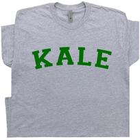 Kale T Shirt University Funny Vegetarian Saying Vegan Slogan Men Women Retro S