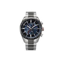 Citizen Attesa serijos madingas saulės energijos kvarcinis laikrodis su titano apyranke vyrams Mėlynas AT8186-51L Blue Dial