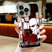NaNa Osaki Anime Plating Phone Case For Iphone 16 17 Pro Max Air 16E 14 15 Plus 12 13 Mini Anti-Fall Airabag Cover iPhone 14 Plus