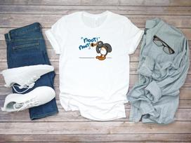 Angry Pingu Noot Noot Funny Short Sleeve White Men T-shirt K255 S