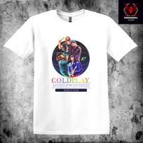 Coldplay  Music of The Spheres World Tour Band Tee Unisex T-shirt S3XL XL