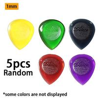 5/10/30pcs Transparent Droplet Shaped Guitar Picks for Bass Ukulele String Instrument Performance Music Accessories XJM