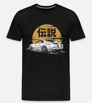 Toyota Supra Japan Legend Car Mens T-shirt Cotton L