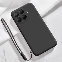 Skysto silikono dirželis Galinis dėklas Xiaomi 17T Pro 17 T Kameros objektyvo apsauga Atsparus smūgiams telefono dėklas Xiaom Mi 17T Pro For Xiaomi 17T juoda