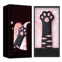 Portable Plastic Cat Paw Box Cutter Cartoon School Office Supplies Paper Cutting Tool Cat Box Paper Cutter juoda