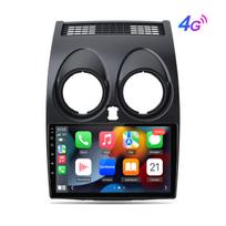 Android 6gb+128gb Multimedija Carplay Junsun Nissan Qashqai J10 2007-2016 9 coliai gps navi 4g wifi fm rds dsp swc