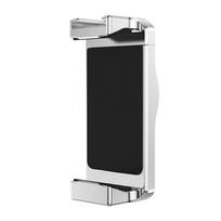 UURIG PH-05 magnetinis telefono laikiklis telefono trikojo tvirtinimo spaustukas aliuminio lydinys su šalto bato laikikliu 1/4 sidabras