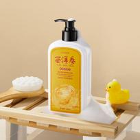450ml / 15.22 Fl Oz American Natural Ginseng Oil Control Shampoo Follicle Improvement Hair Elastic Nourishment Enzyme Trehalose Hair Care Solution