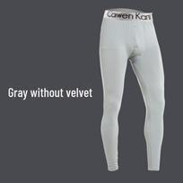Unisex terminio apatinio trikotažo komplektas: Rudens/Žiemos Šiltas, Temperatūros Kontroliuojamas Poroms non-fleece long johns, L pilka spalva