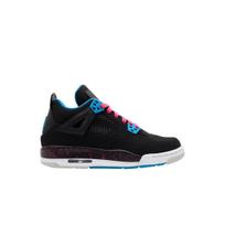 (gs) Jordan 4 Retro Black Vivid Pink Dynamic Blue 235(5Y·W)