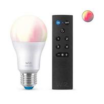 Wiz Led E27 A60 Rgb lemputė 8w (60w) 806lm 2200-6500k su nuotolinio valdymo pulteliu